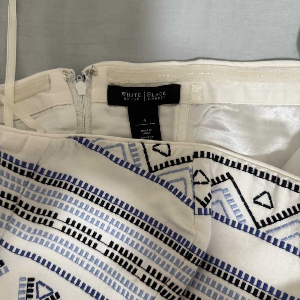 White House Black Market Geometric Dress